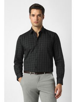 Peter England - Men Grey Slim Fit Formal Shirt
