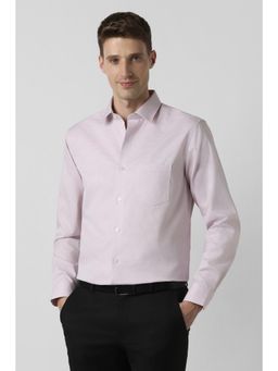 Peter England - Men Pink Regular Fit Formal Shirt