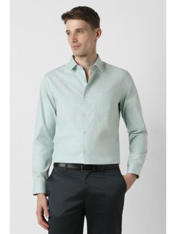 Peter England - Men Light Blue Slim Fit Formal Shirt