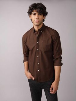American Eagle - Ae Everyday Slim Oxford Button-Up Casual Shirt