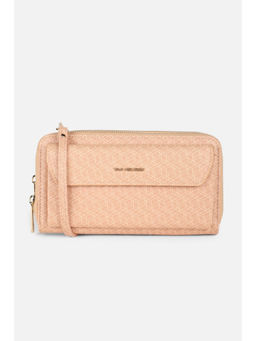 Van Heusen - Women Peach Print Casual Wallet