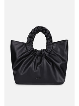 Van Heusen - Women Black Solid Handbag