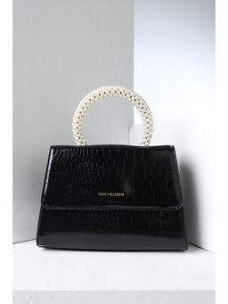 Van Heusen - Women Black Textured Casual Sling Bag