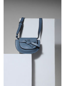 Van Heusen - Women Blue Solid Casual Sling Bag