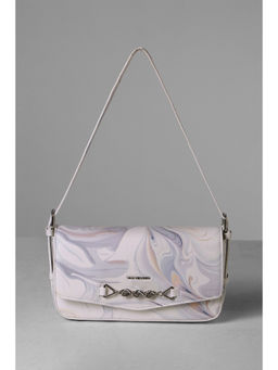 Van Heusen - Women Beige Print Casual Sling Bag