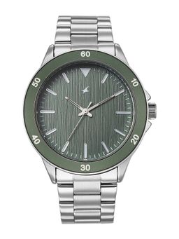 Fastrack - Stunners X Quartz Green Dial Steel Stainless steel Watch - 38160KM02 (M)