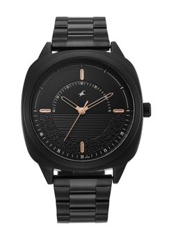 Fastrack - Stunners X Quartz Black Dial Black Stainless steel Watch - 38161NM02 (M)