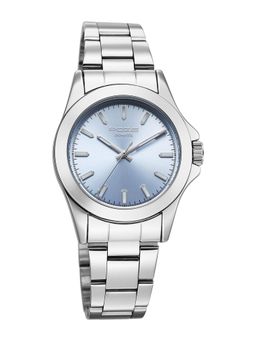 Sonata - Poze 8 Quartz Lt. Blue Dial IPS Stainless Steel Watch - SP70105SM01W (M)