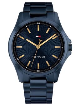 Tommy Hilfiger - Bruce Quartz Navy Dial Blue Stainless Steel Watch - TH1710742 (M)