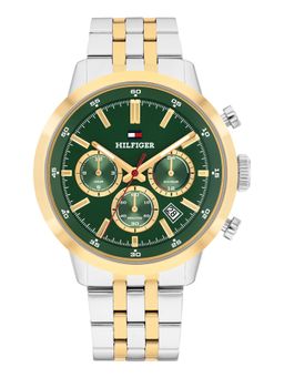 Tommy Hilfiger - Kent Quartz Green Dial Gold Stainless Steel Watch - TH1710754 (M)