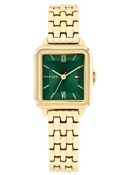 Tommy Hilfiger - Mia Quartz Green Dial Gold Stainless Steel Watch - TH1782858 (M)