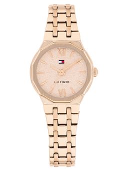 Tommy Hilfiger - Mackenzie Quartz C Gold Dial Gold Stainless Steel Watch - TH1782887 (M)