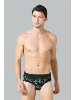 Van Heusen Innerwear - Men Swift Dry & Breathable AIR Series Active Briefs - Olive