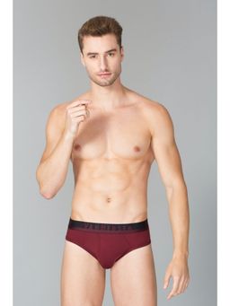 Van Heusen Innerwear - Men Swift Dry & Breathable AIR Series Briefs - Rugby Red