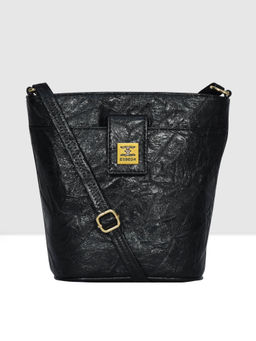 ESBEDA - Black Colour V Shape Small Sling Bag for Women