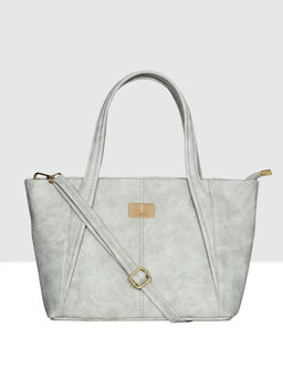 ESBEDA - Grey Colour Soft Pu Material Medium Handbag for Women