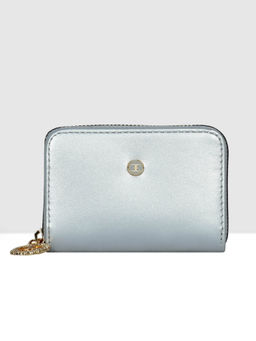 ESBEDA - Silver Colour Small Card Holder Cum Wallet for Women