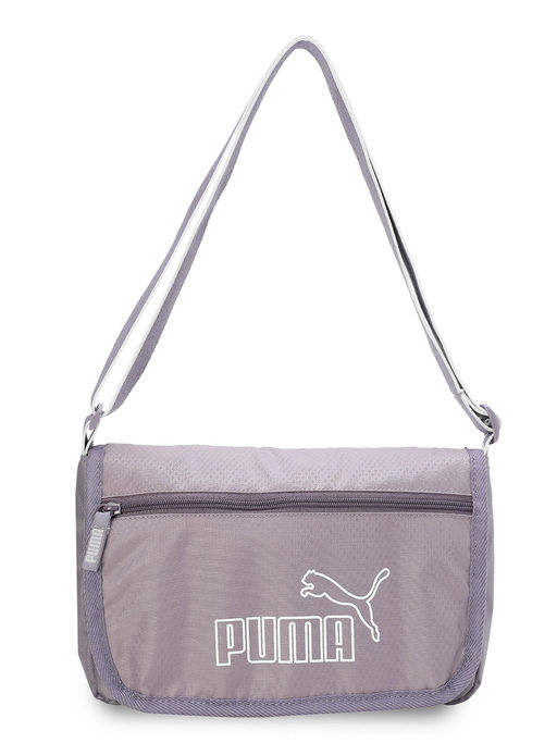 Sling Bags Puma Handbags Purple Buy Puma Brand Logo Printed Core