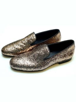 SHUTIQ - Armor Gold Shoes