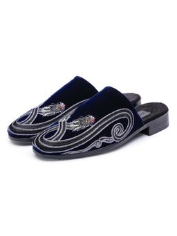 SHUTIQ - Drago Blue Mules