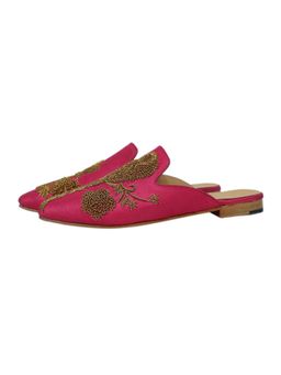 SHUTIQ - Fuschia Parrot Mules