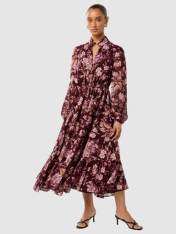 Forever New - Balwyn Petite High-Low Hem Midi Dress with Belt Set of 2