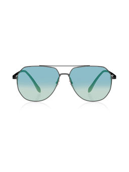 Fastrack - Black Aviator Sunglasses (M186BU3V)