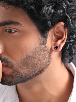 Yellow Chimes - Stainless Steel Non Piercing Studs for Men