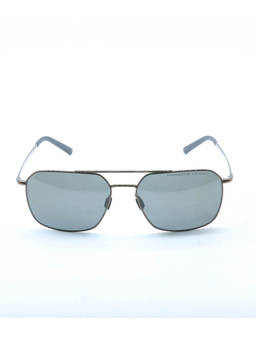 Porsche Design - Grey Aviator Metal Uv Protected Sunglasses Men (P8970 59D) (52)