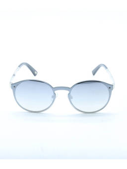 Web Eyewear - Grey Shield Metal Uv Protected Sunglasses Men (We203 00 16C) (52)