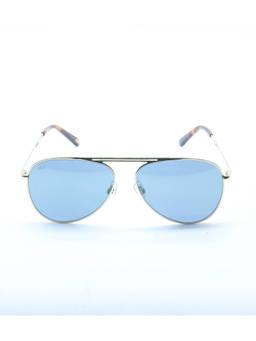 Web Eyewear - Blue Aviator Metal Uv Protected Sunglasses Men (We206 58 28X) (58)