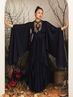 House of Fett - Adonis Blue Maxi Dress