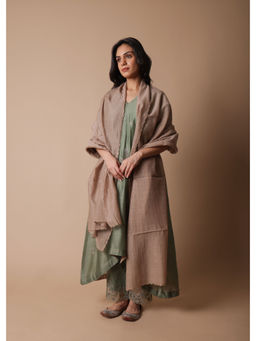 Rhua India - Neeti Green Embroidered Kurta and Pant with Dupatta