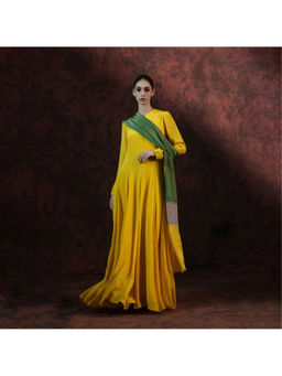 Zeefaa - Gold Oasis Gown