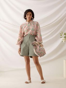 Studio Shikha Malik - Summer Breeze Shirt With Shorts