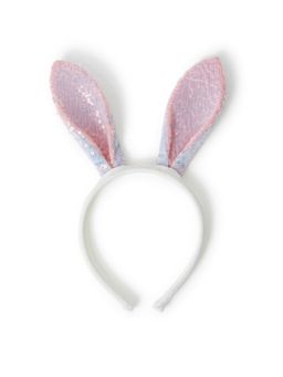 Accessorize London - Kids Sequin Bunny Ears Hair Band