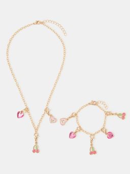 Accessorize London - Girls Make-Your-Own Charm Jewellery Set