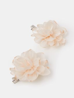 Accessorize London - Girls Fabric Flower Hair Clips
