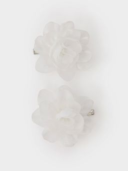 Accessorize London - Girls Fabric Flower Hair Clips