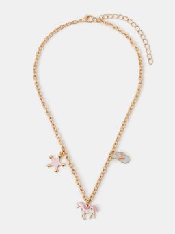 Accessorize London - Girls Prairie Charm Necklace