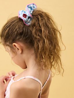 Accessorize London - Girls Cherry Gingham Hair Scrunchie