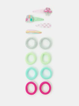 Accessorize London - Girls Glitter Hair Band & Clip Set