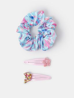 Accessorize London - Girls Under The Sea Hair Clips & Scrunchie