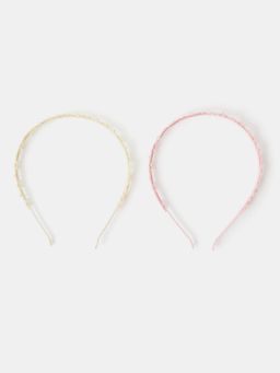 Accessorize London - Girls Flower Headbands (Pack Of 2)