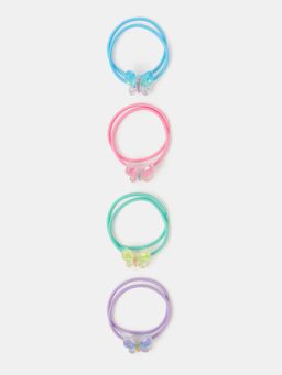 Accessorize London - Girls Sparkle Butterfly Hair Bands (Pack Of 8)