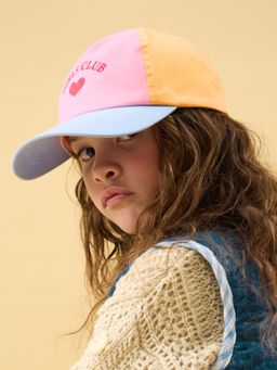 Accessorize London - Girls Club Colourblock Baseball Cap