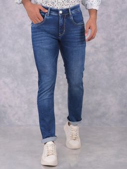 CRIMSOUNE CLUB - Mens Blue Jeans
