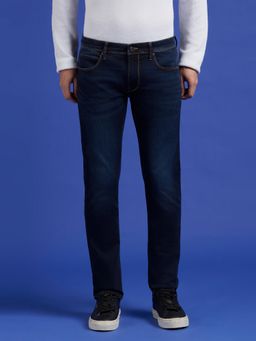 Pepe Jeans - Danial Blue Low Rise Tapered Stretch X Jeans