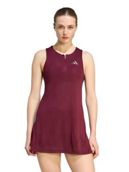 adidas - Women Burgundy Solid/Plain Polyester Dress