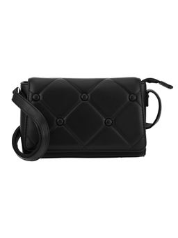 Fastrack - Black Quilted Sling Bag